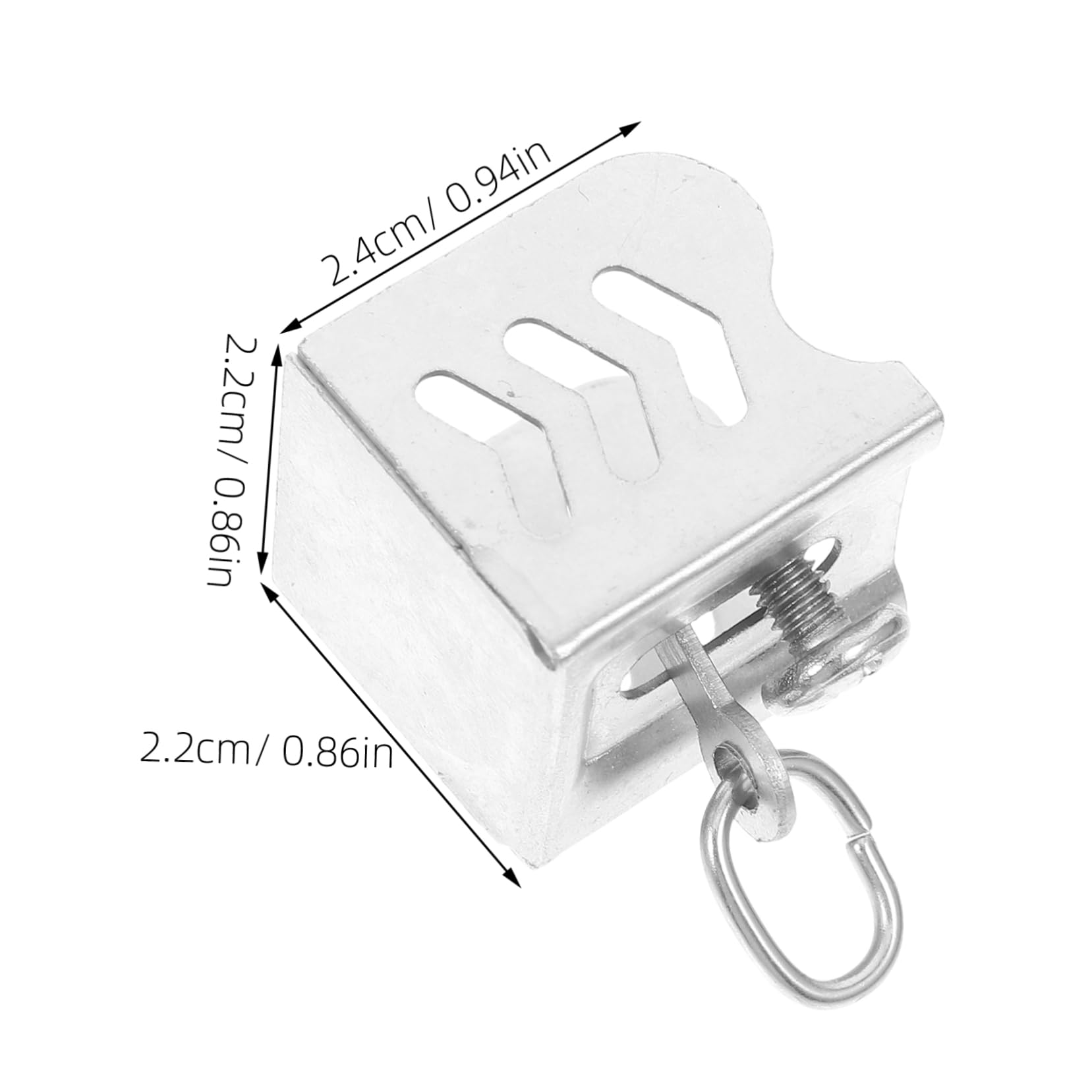 Yardenfun 12Pcs Curtain Track End Caps Versatile and Flexible Compatibility for Straight Curtain Tracks Effortless Installation with Tools Included