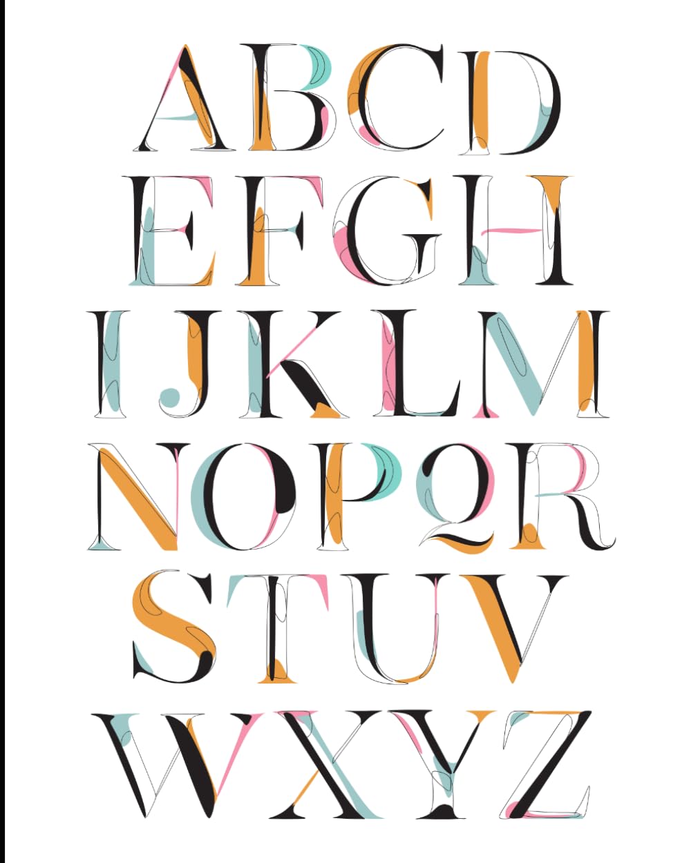 THE ALPHABET: Children's Alphabet Learning Book