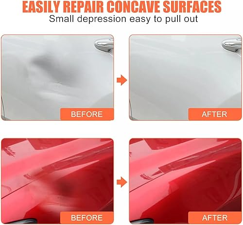 Miniatura 2 de Extractor de abolladuras para automóvil, 2 piezas, herramientas para reparación de abolladuras de automóvil, vidrio, pantalla, azulejos y objetos en