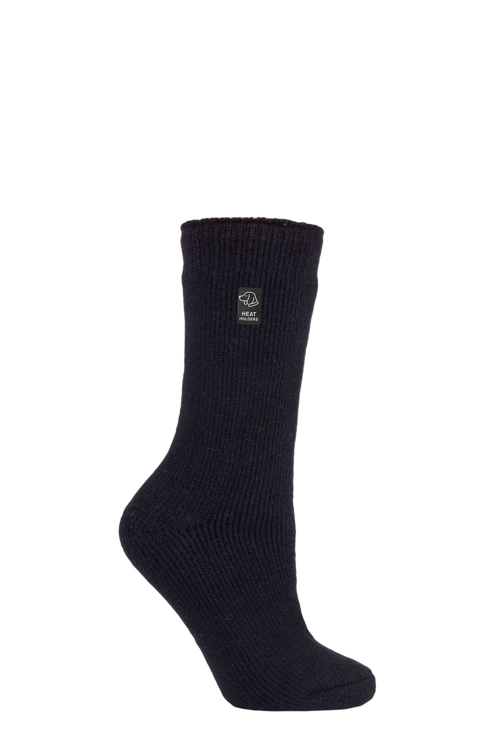Heat Holders Outdoors - Dog Walking Socks - Black