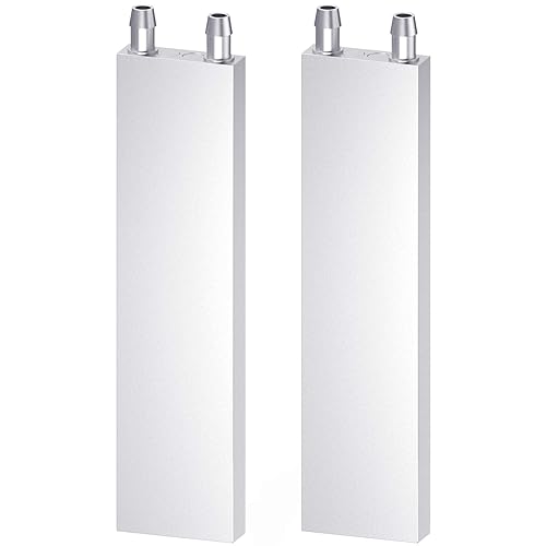 Miniatura 6 de Bloque de enfriamiento de agua de aluminio, sistema de disipador de calor líquido para computadora de PC, gráficos de CPU, radiador, disipador de