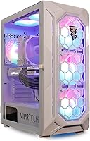 ViprTech Ghost 2.0 Gaming PC: Ryzen 5 5600, RTX 3060 12GB, 32GB RAM, 1TB NVMe SSD - VR Ready White Tower