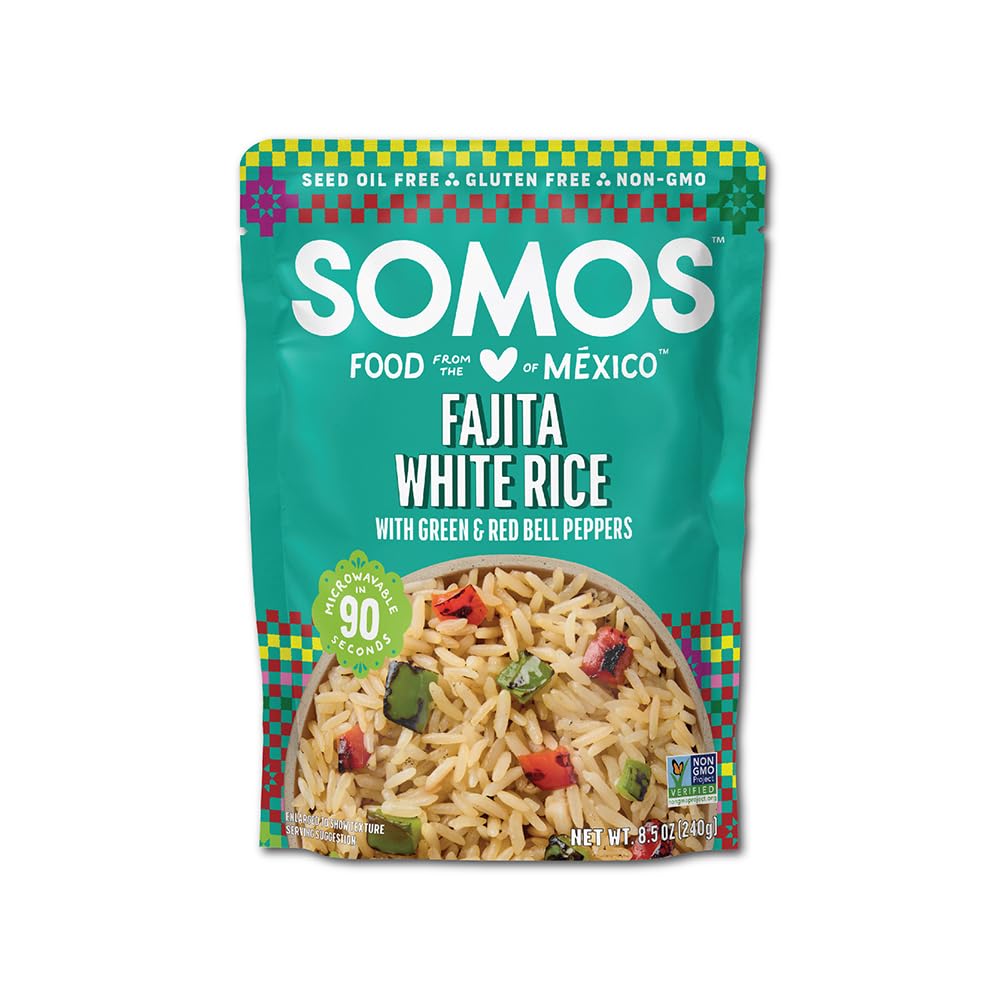 Fajita White Rice, 8.5 OZ