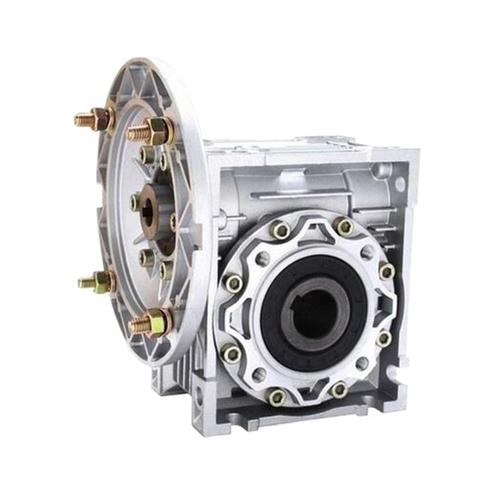 Reductor de engranaje helicoidal NMRV075 24 mm Entrada 28 mm Salida Brida IEC 90B5 for motor 0.55KW-4KW(Ratio 60 to 1)