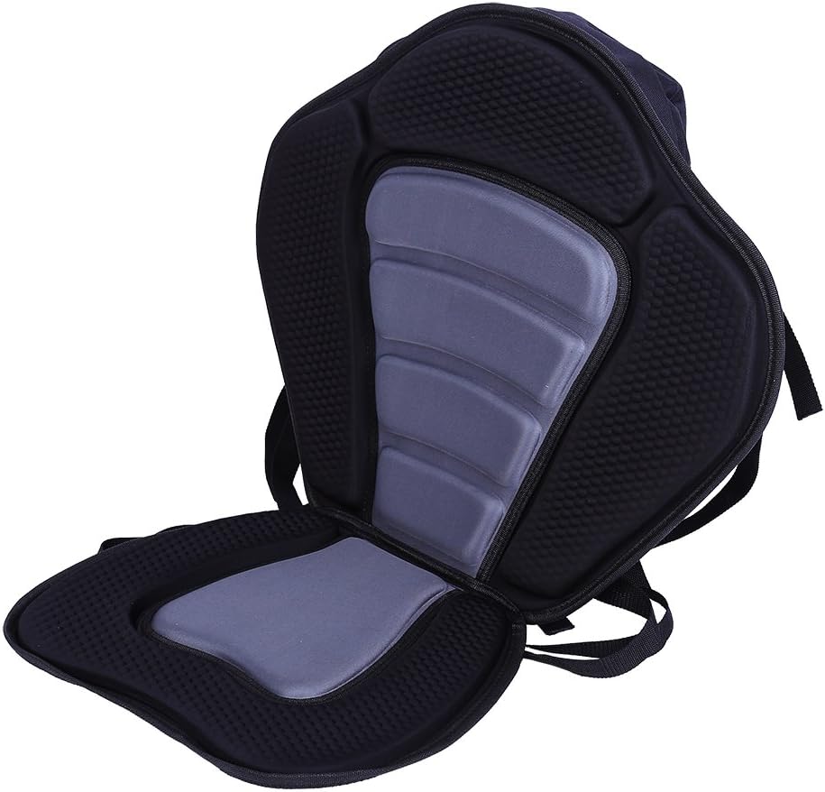 Padded Kayak with Back Support and Storage, Waterproof,Universal, Foam