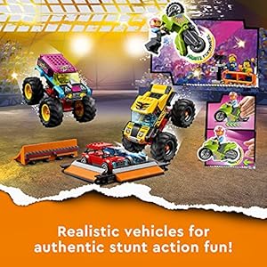 Amazon.co.jp - レゴ® シティ スタントショー・アリーナ 60295