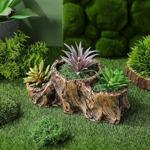 Musgo verde artificial para centros de mesa y bodas en interiores 5