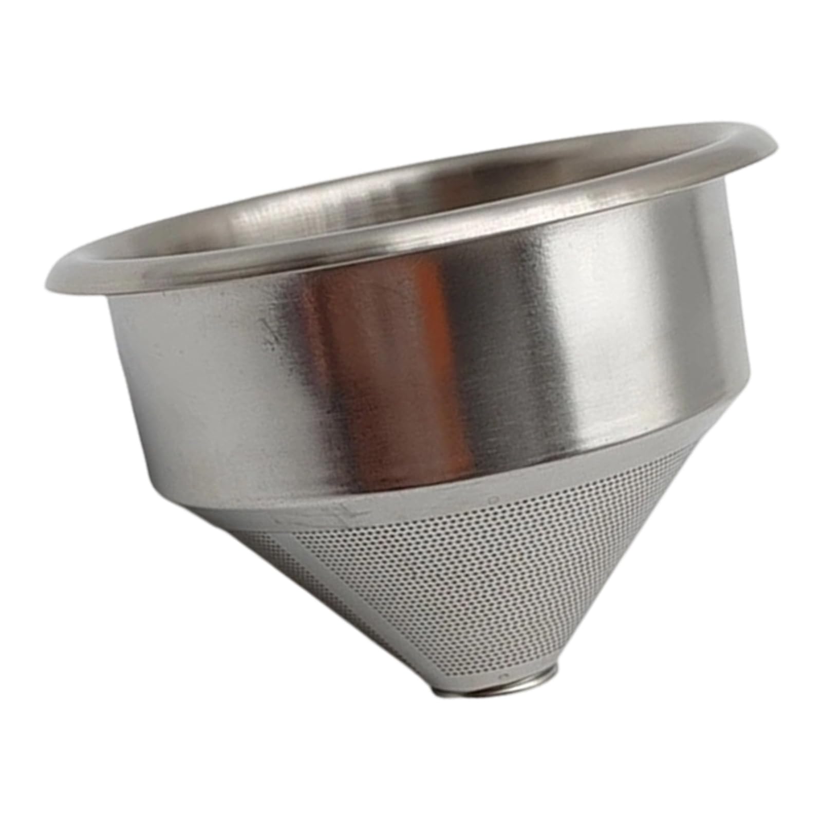 BWANGIAO Espresso Filter Basket Stainless Steel Coffee Ground Strainer Coffee Powder Cup Espresso Powder Bowl for Home Use
