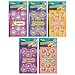 Just For Laughs Dr. Stinky's Scratch N Sniff Stickers 5-Pack- Sour Apple, Cough Drop, Mint Chocolate Chip Ice Cream, Fruit Smoothie, Peanut Butter 135 Stickers (Series4)