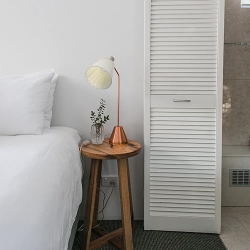 Miniatura 8 de Pantalla de lámpara de tela para decoración del hogar, pantalla de campana con clip, cubierta de luz decorativa de mesa, pantalla de araña de