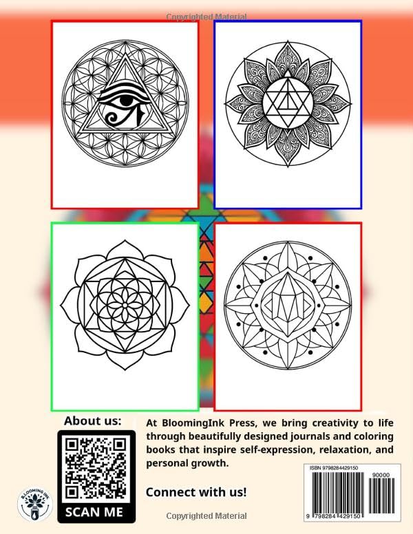 Mystic Mandalas: A Coloring Journey for the Soul – Beginner Edition: 50 Simple and Soothing Mandalas for Relaxation, Mindfulness, and Creative Calm ... Mandalas for Mindfulness, Creativity, and) image 3