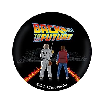 バッジ　200個　BTTF バックトゥザフューチャー Amazon | Back to the Future 缶バッジ マーティ＆ドク | バッジ