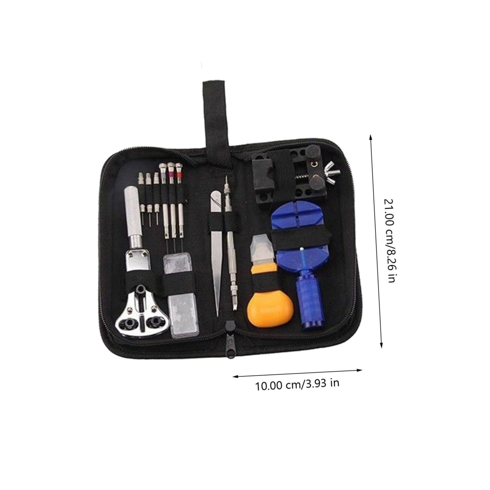 PACKOVE Kit D'outils de Réparation de Montres en Métal Plastique 409 Pièces