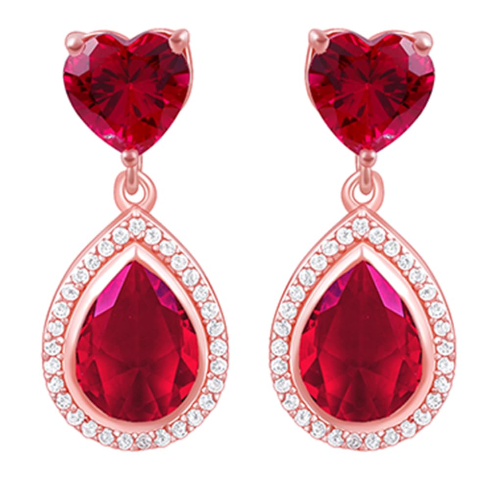 GIVA 925 Silver Rose Gold Love in Pink Earrings|Gift for Girlfriend| With Certificate of Authenticity and 925 Stamp | 6 Months Warranty* (B0CSKLS79W) Amazon Price History, Amazon Price Tracker