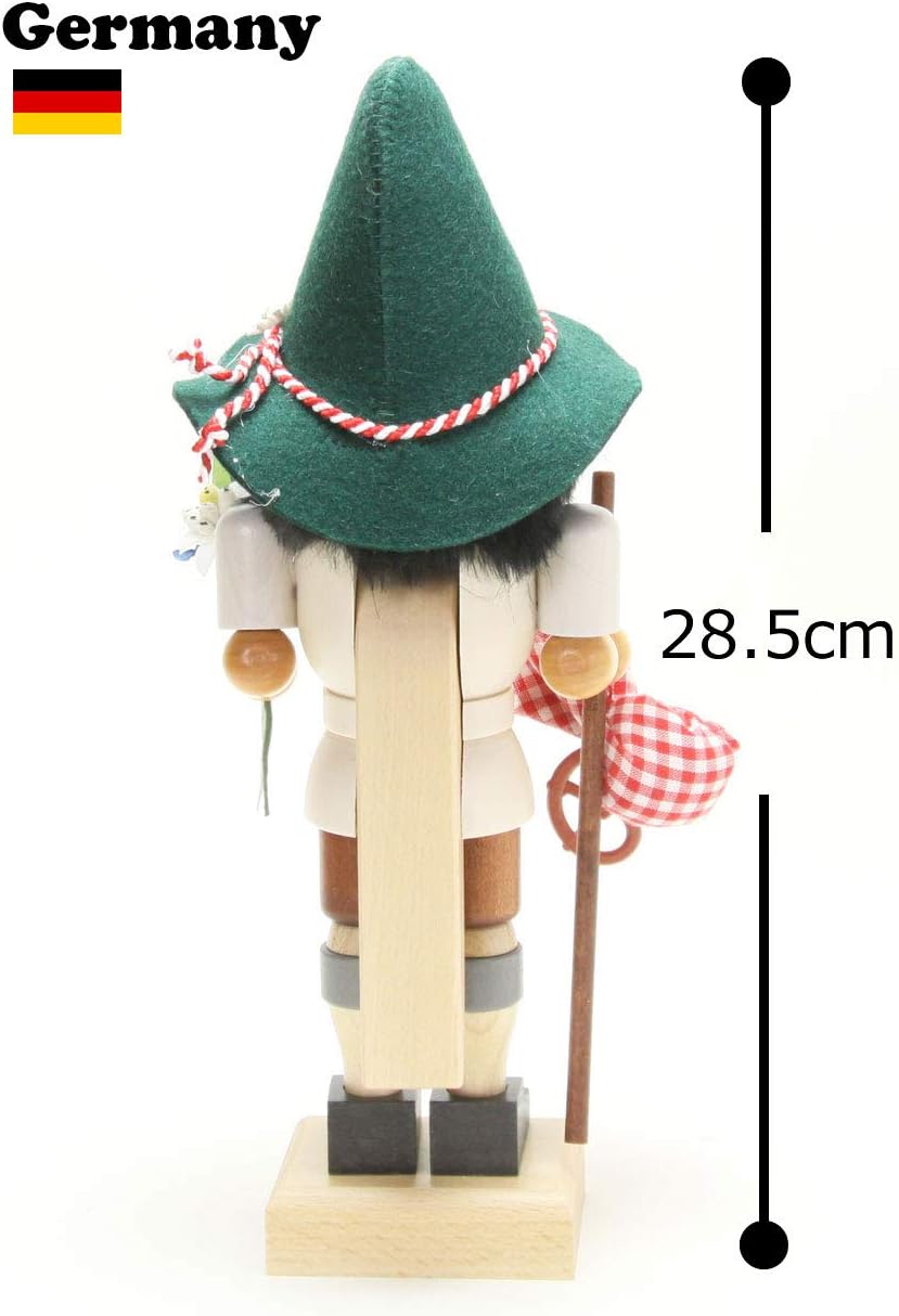 German Christmas Nutcracker Bavarian Hiker - 28,5cm / 11 inch - Christian Ulbricht