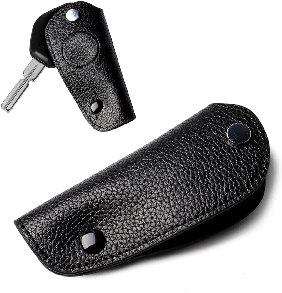 for BMW E36 E46 E39 E60 E61 E53 Key Case Litchi Synthetic Leather Cover
