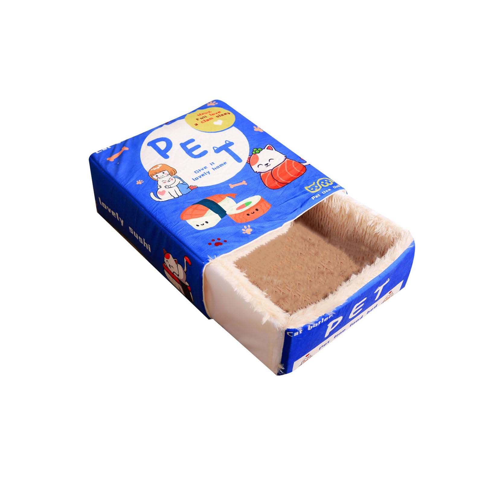 Linge de lit pliable pour animal de compagnie pour protéger des sols froids en été