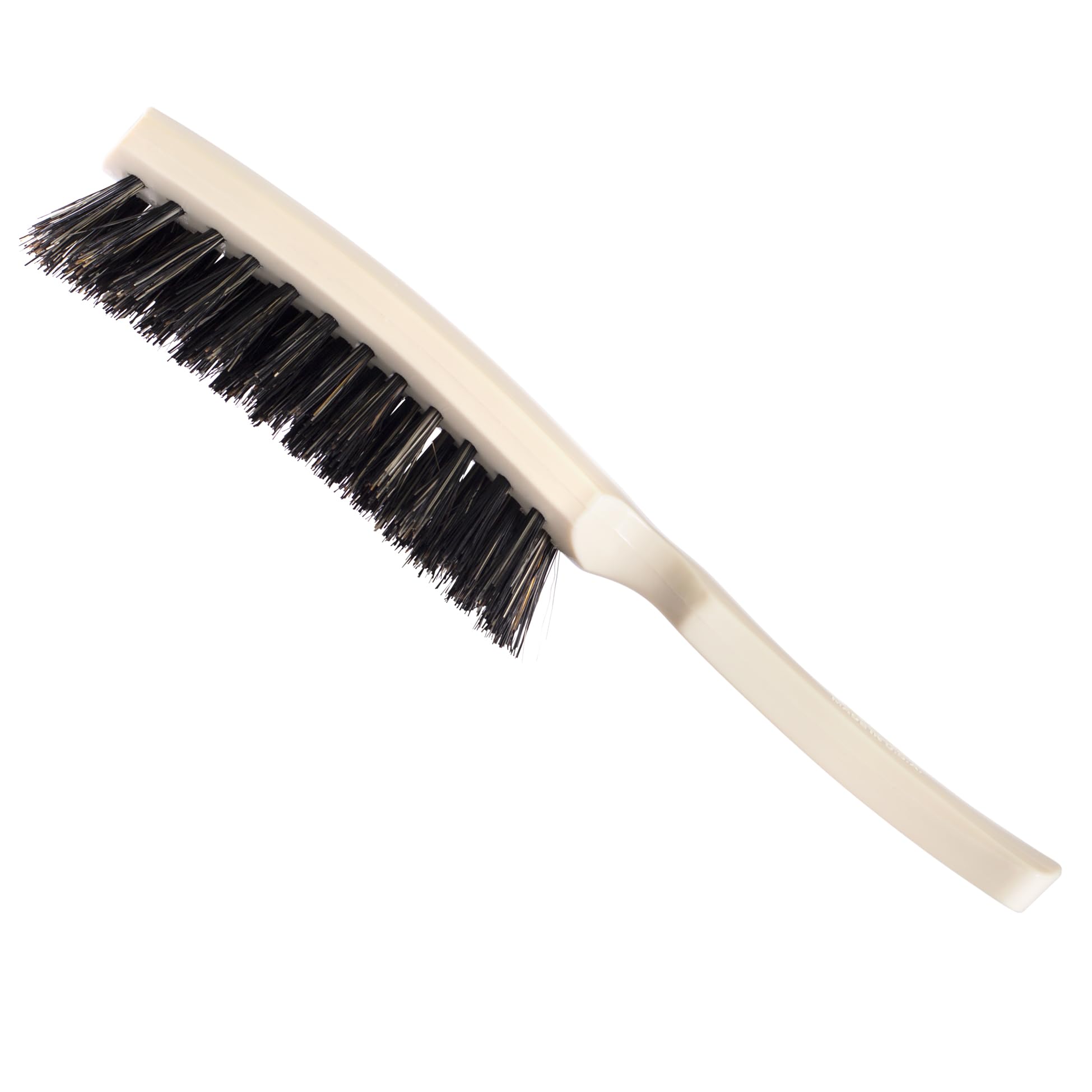 Fuller Brush Błyszcząca profesjonalna szczotka do włosów – wysokiej jakości 6-rzędowa szczotka do stylizacji włosów i Volumizer z naturalnym włosiem dzika do wygładzania prostych, krótkich lub cienkich włosów