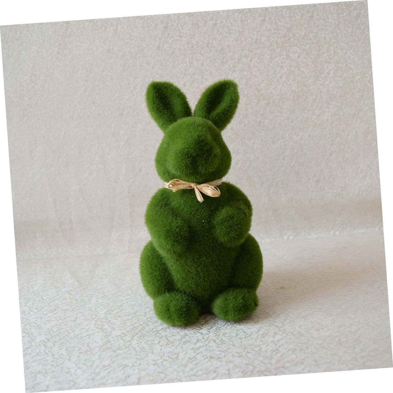 Amosfun 3stücke Künstlicher Moos Hase Dekoration Für Ostern Bunny Ornament Für Kinderzimmer Und Büro Grün
