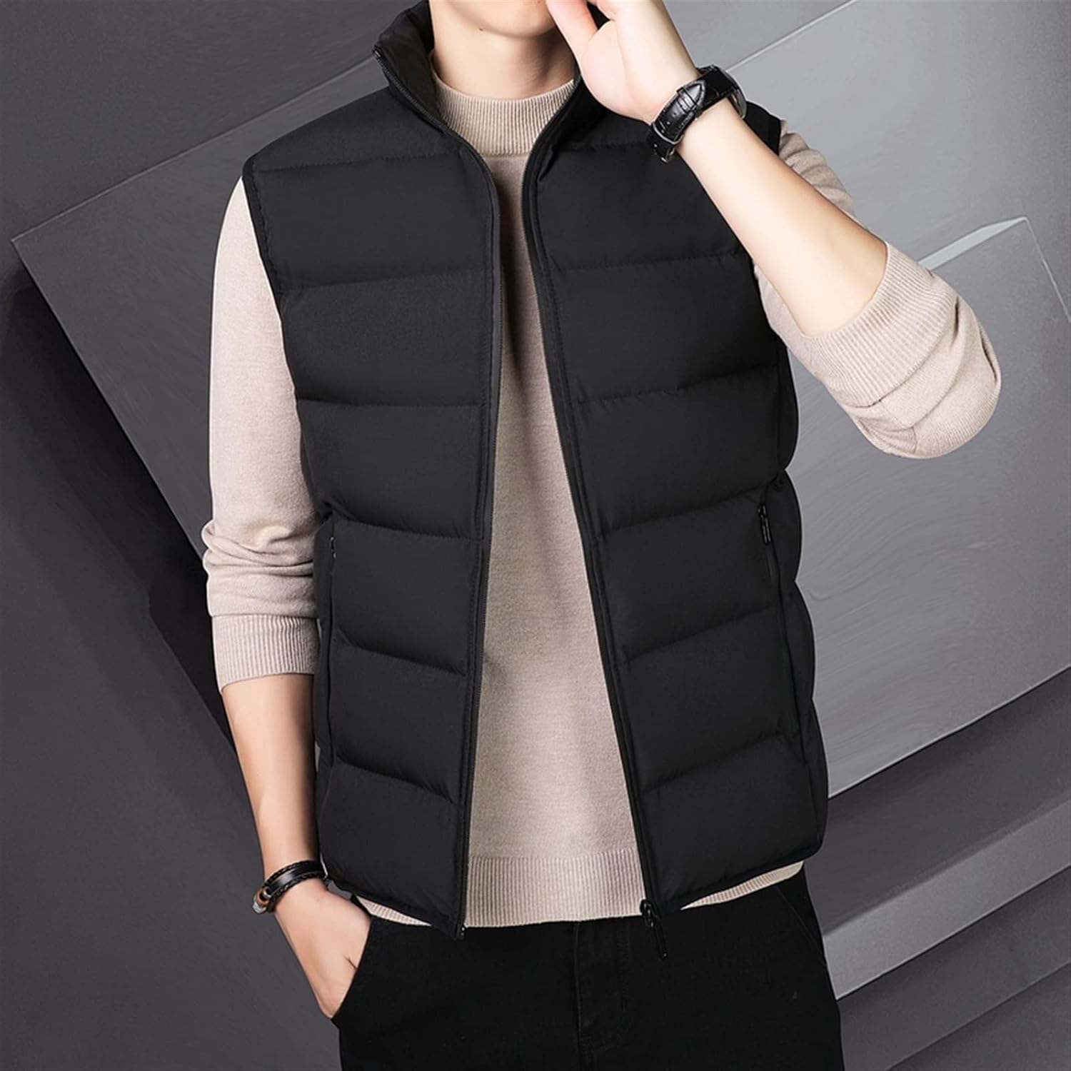 mens down vests amazon