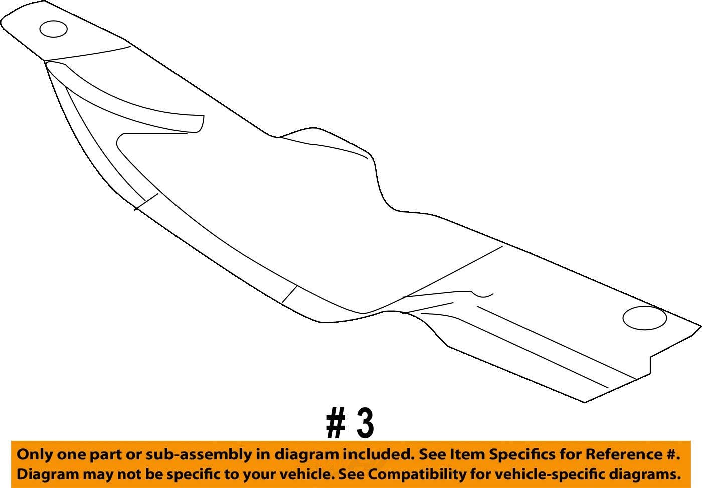 Genuine Honda 71105-T5A-000 Front Grille Cover