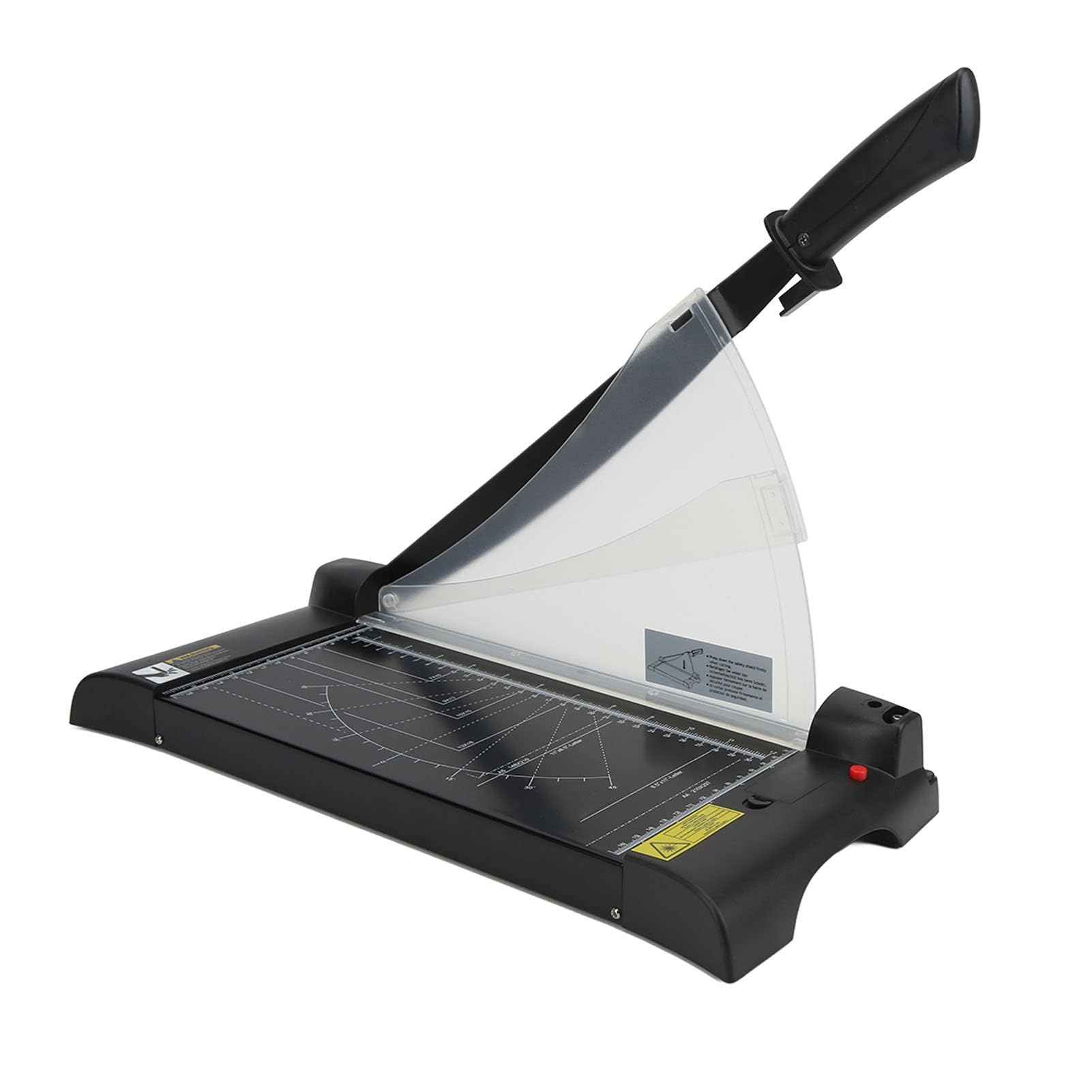Taglierina di Carta, Taglio Veloce Incisivo Durevole Piatto Ferma Facile da Usare Tagliacarte, Macchina da Taglio Precisa per Carta da Taglio Ergonomica, per Casa, Ufficio, Scuola