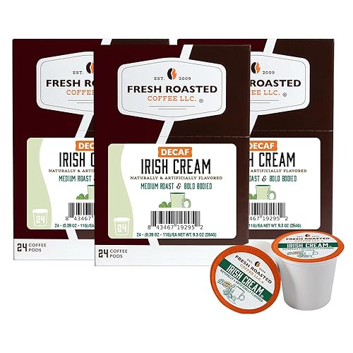 Miniatura 569 de Fresh Roasted Coffee, Peaberry de Tanzania, tostado ligero, Kosher, compatible con K-Cup, 24 cápsulas