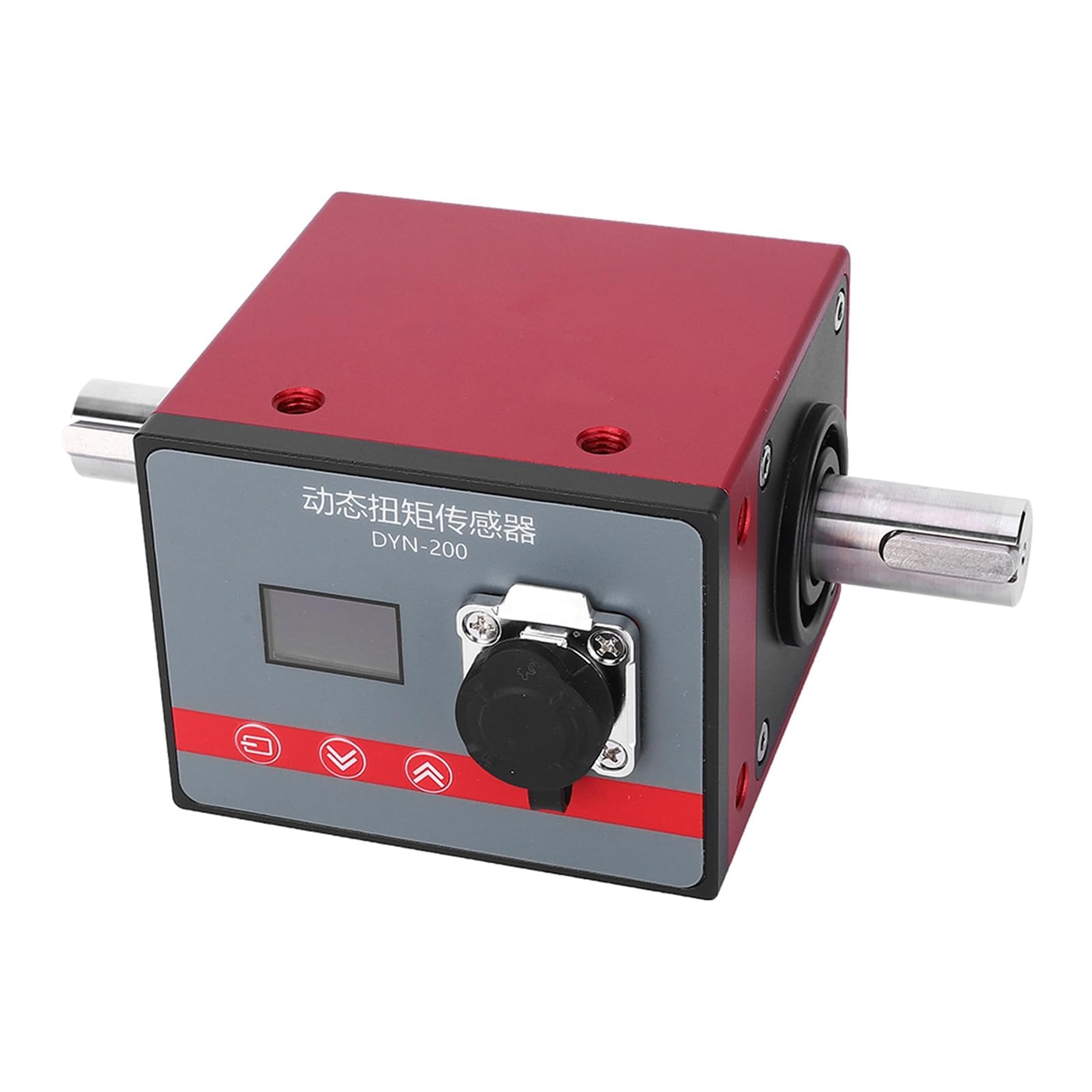 Dynamischer Torsionssensor, DYN‑200 100N.M LCD-Display Rotierender Torsionssensor Motordrehzahl-Leistungstester Messdetektor
