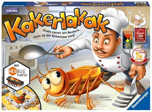 Preisvergleich Produktbild Kakerlakak: Dreht clever am Besteck, dann ist die Kakerlake Weg!