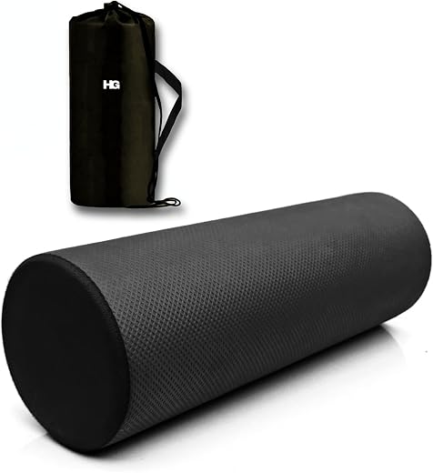 HOMEGALLEY Foam Roller for Exercise and Deep Tissue Massage Roller, Gym Exercise Roller, Workout Foam Roller for Knee Exer...