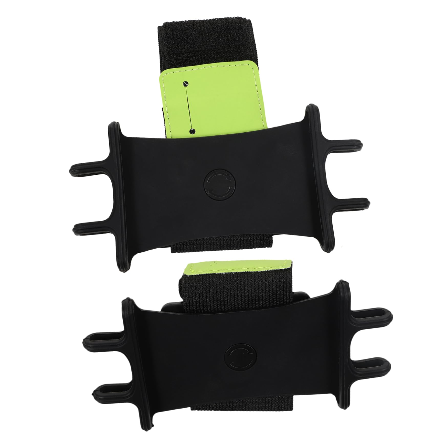 ULTECHNOVO 10pezzi Porta Smartphone Da Corsa Con Supporto e Rotazione Bracciale Sportivo Per Allenamento e Ciclismo Material e Facile Da Installare