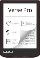 PocketBook - Verse Pro - Leitor de E-Book - Tinta eletrônica - 6 polegadas - 16 GB - Vermelho