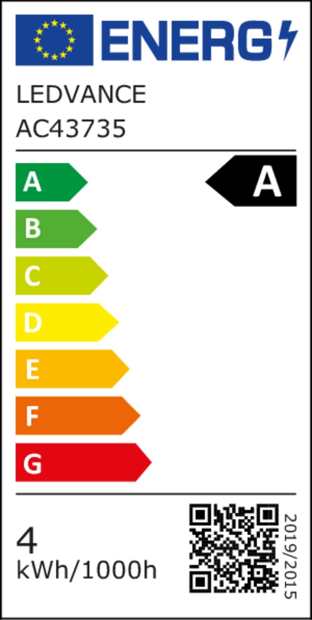 OSRAM LED Lampada a risparmio energetico, filamento Edison, E27, bianco caldo (3000K), 4 watt, sostituisce la lampadina da 60W, altamente efficiente e a risparmio energetico, confezione da 6