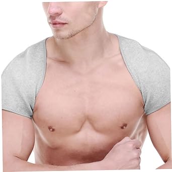 Shoulder Warm Support Double Shoulder Support Brace Pain Relief Compression Warm Wrap Protector M