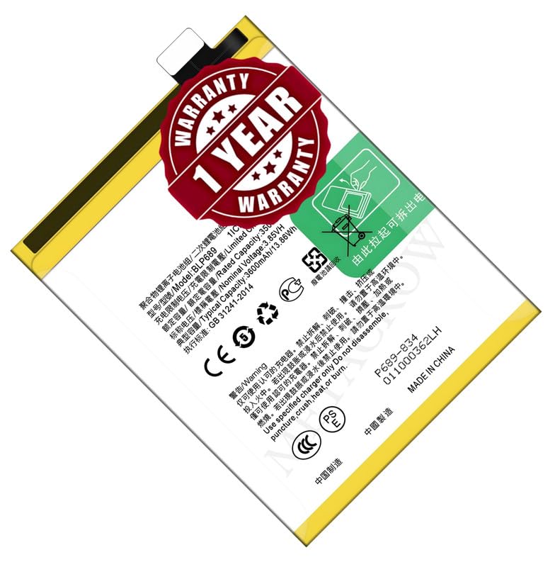 Image of Original BLP689 Battery Compatible with Oppo K1 (PBCM30) - (3600mAh) - 1 Year Warranty CD3