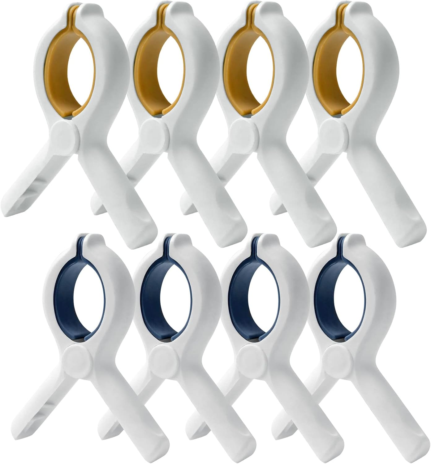 Beach Towel Clips for Beach Chairs,8 Pack Towel Clips for