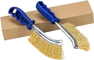 Sponsored Ad - SALI Wire Brushes for Cleaning Rust Removal Heavy Duty Steel Brush Tool 11" Long Handle with Plastic Handl...