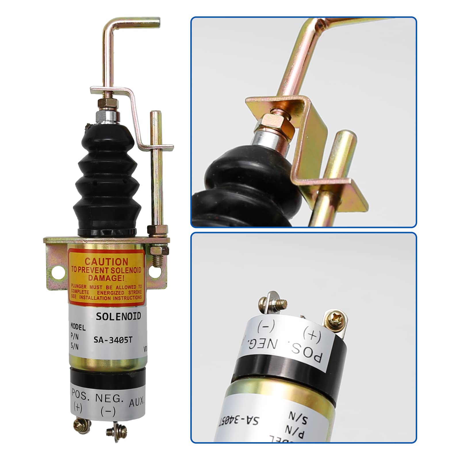 Solénoïde Arrêt Carburant 36607197 Compatible Avec Pour Moteurs 388447499524