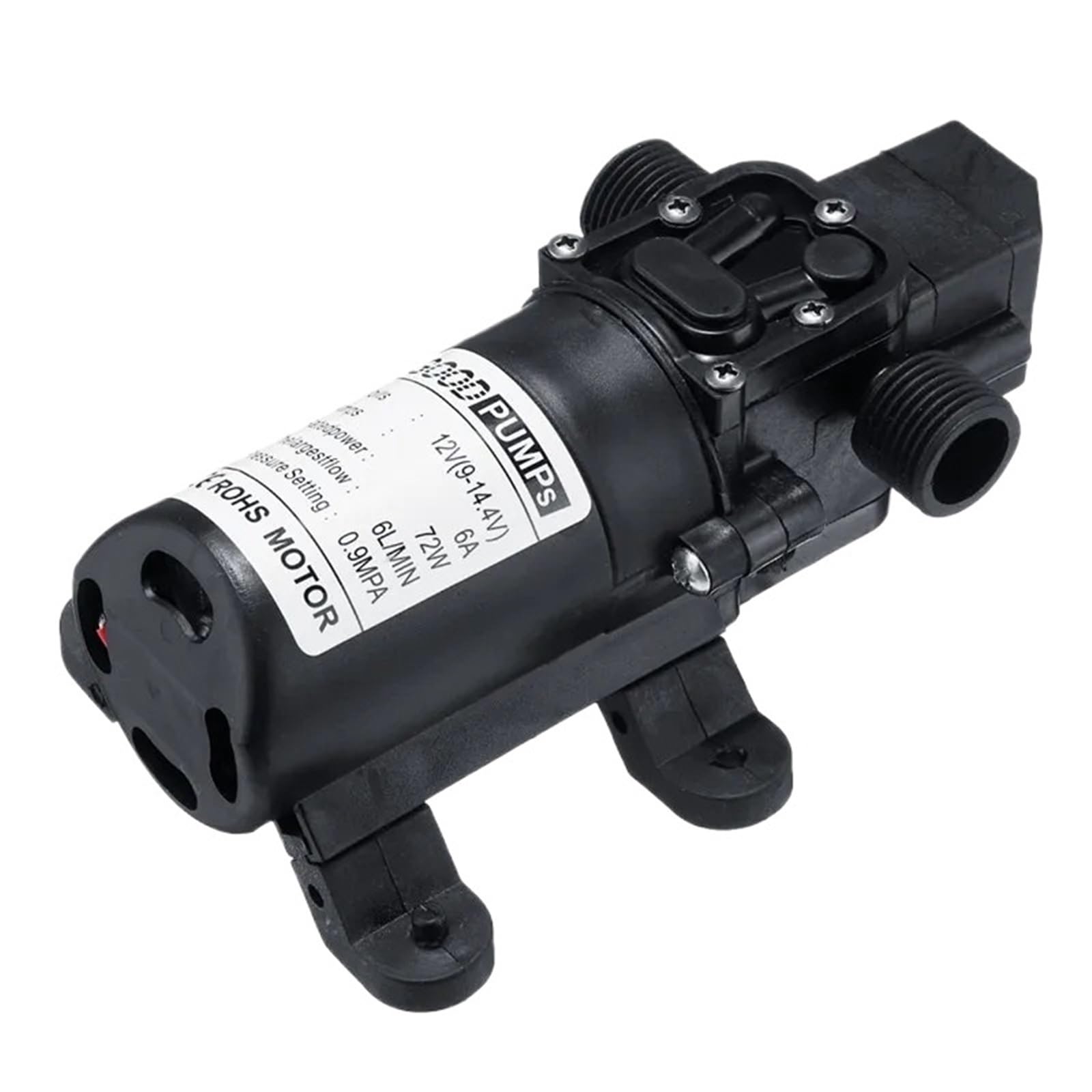 Bomba de agua electrica de 12V para lavado de coches y tareas de alta presion en casa