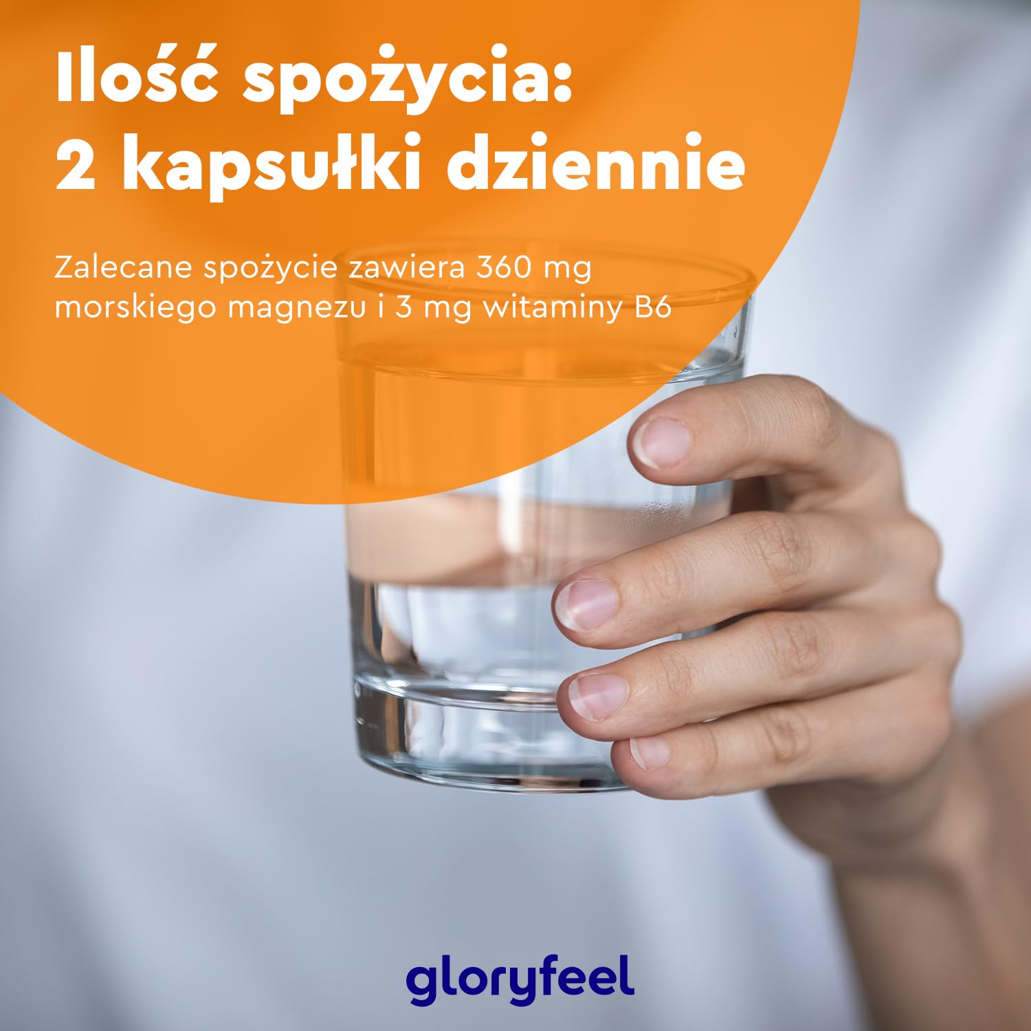 Morski Magnez - Wysokiej jakości czysty i elementarny magnez z soli morskiej - Wykonany z tlenku magnezu - Dodatkowo wzbogacony witaminą B6-100% wegański i starannie przetestowany laboratoryjnie