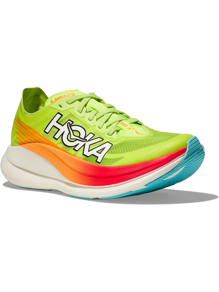 Green Hoka Rocket X 2
