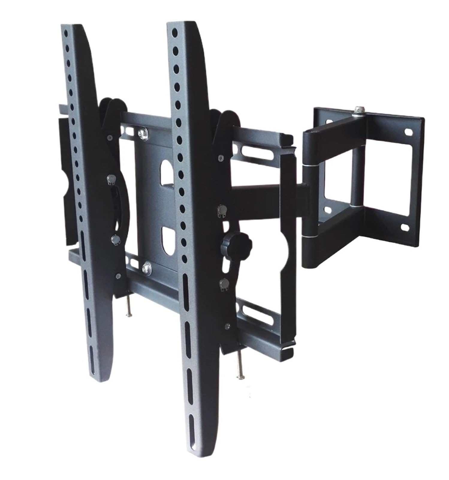 Support mural TV inclinable et pivotant 50kg pour grand téléviseur LED de 42 à 55 pouces