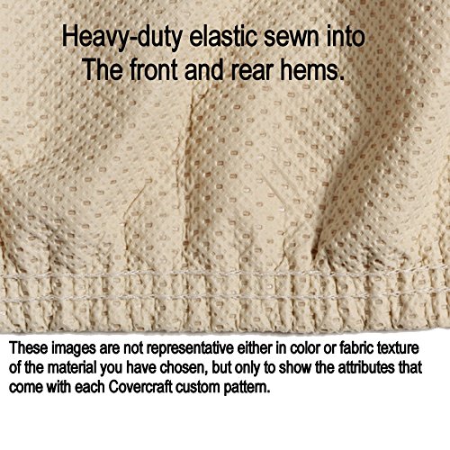 Covercraft Custom Fit Car Cover For Land Rover Defender 110 - Sunbrella Series Fabric, Cadet Gray #TOP2