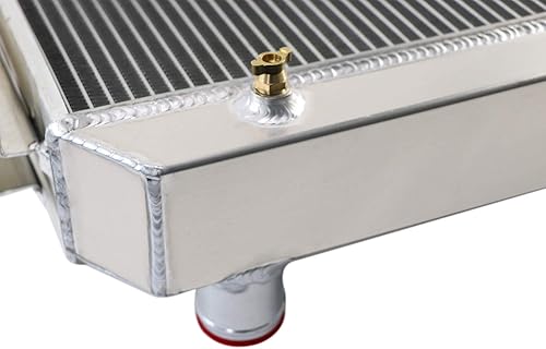 Miniatura 7 de Radiador de 3 filas para Chevy Nomad Bel Air Del Ray 1955-1957 4.3L 4.6L V8 Radiadores de aluminio + ventilador de cubierta + kits de relé de