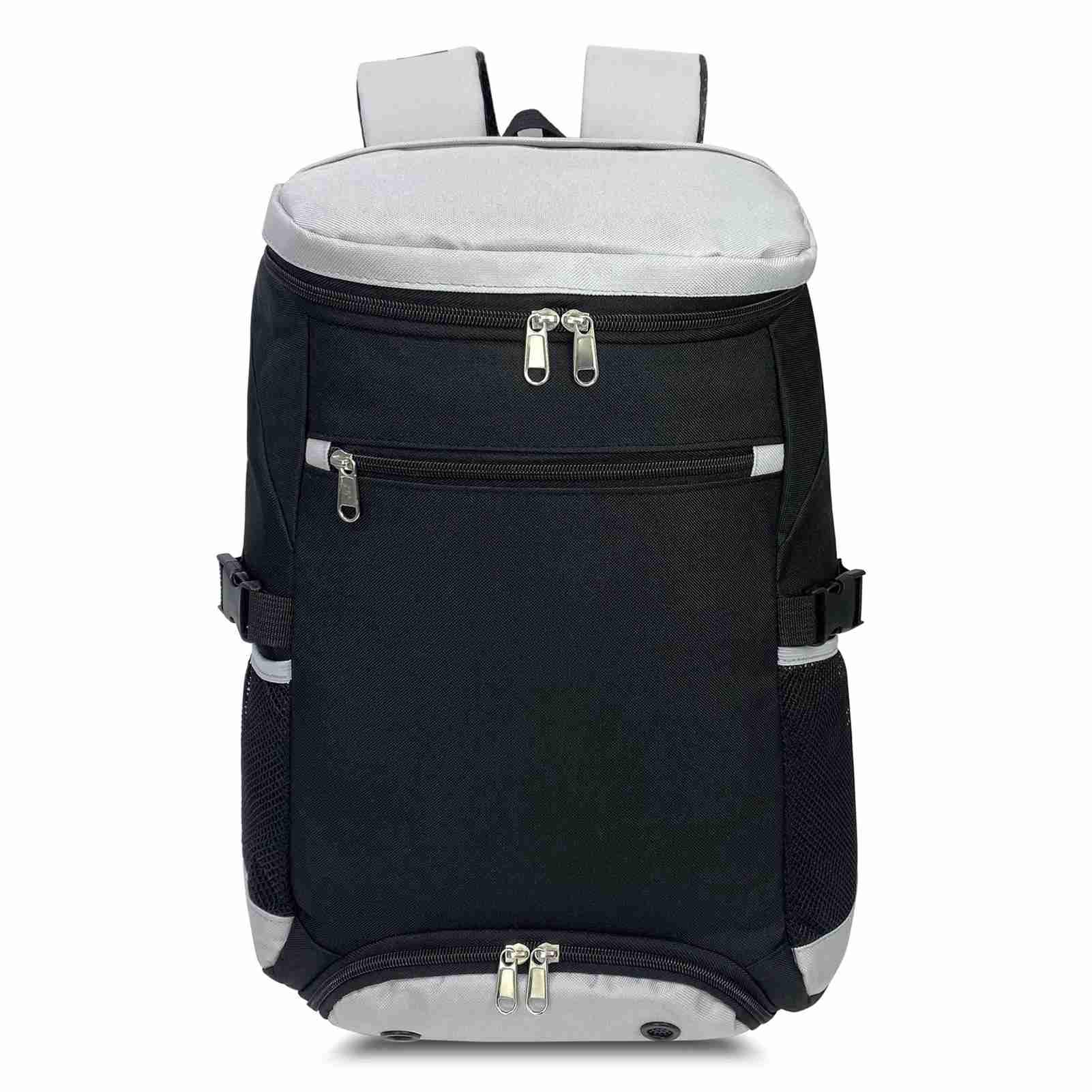 RiToEasysports Zaino da Tennis, Borsa in Tessuto Oxford Traspirante con Scomparto Separato per Scarpe per Appassionati di Sport con Racchetta, 18,9x10,2x7,5 Pollici/Rosso