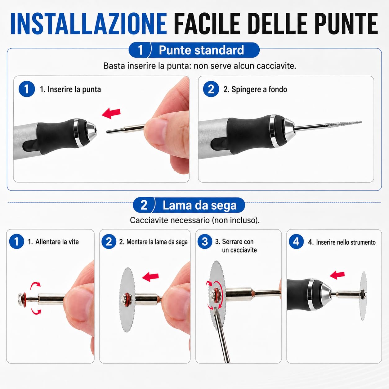 VOBOR Penna Elettrica per Incisione Senza Fili, Kit Strumenti Incisore Rotante Portatile, Ricaricabile USB, Mini Incisione a Batteria per Legno Metallo Vetro Gioielli Plastica Pietra – Fai da Te
