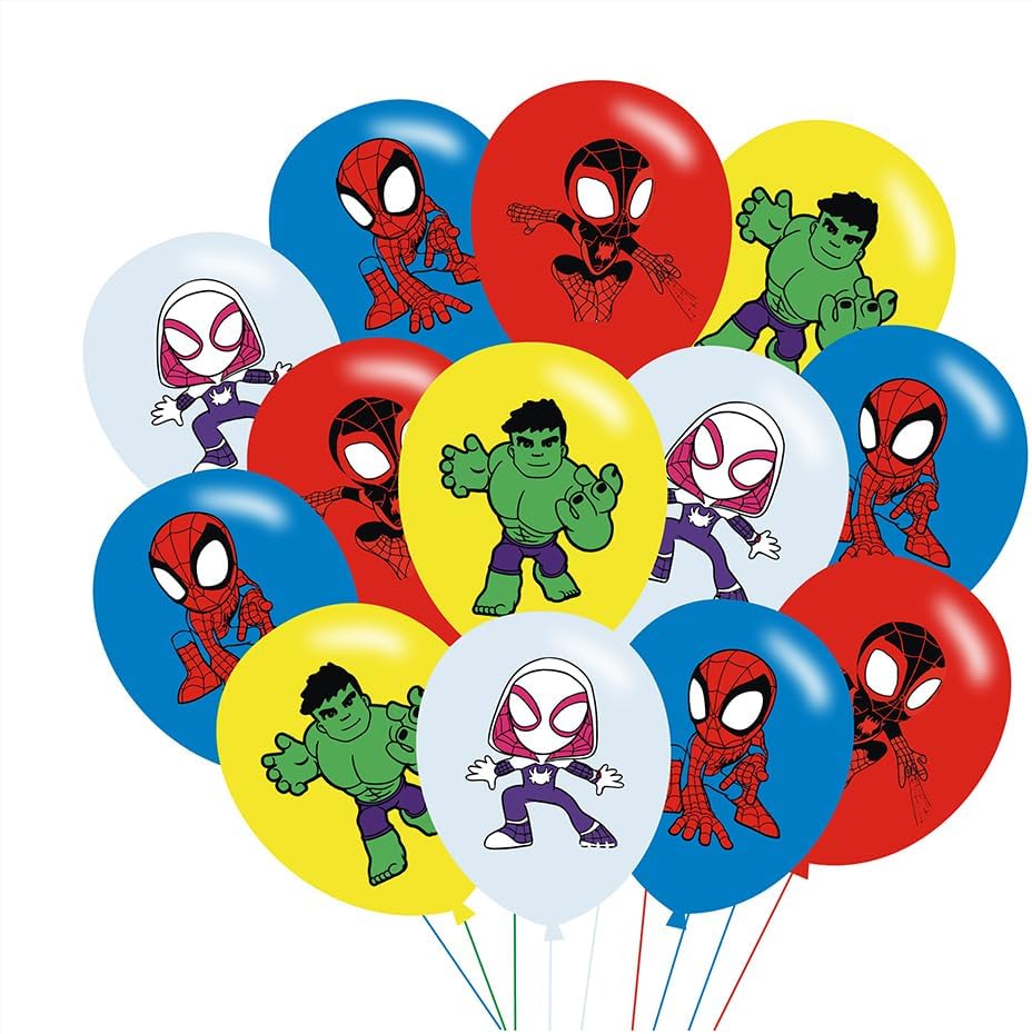 Spidey and His Amazing Friends Balloons Ect.