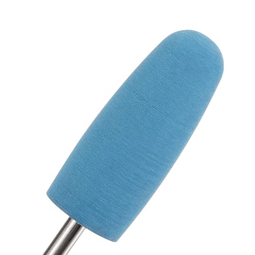 Miniatura 28 de uxcell 5 piezas de goma de silicona pulido ruedas 120 granos 0.394 in diámetro cono forma pulir cabeza para herramienta rotativa eléctrica Negro