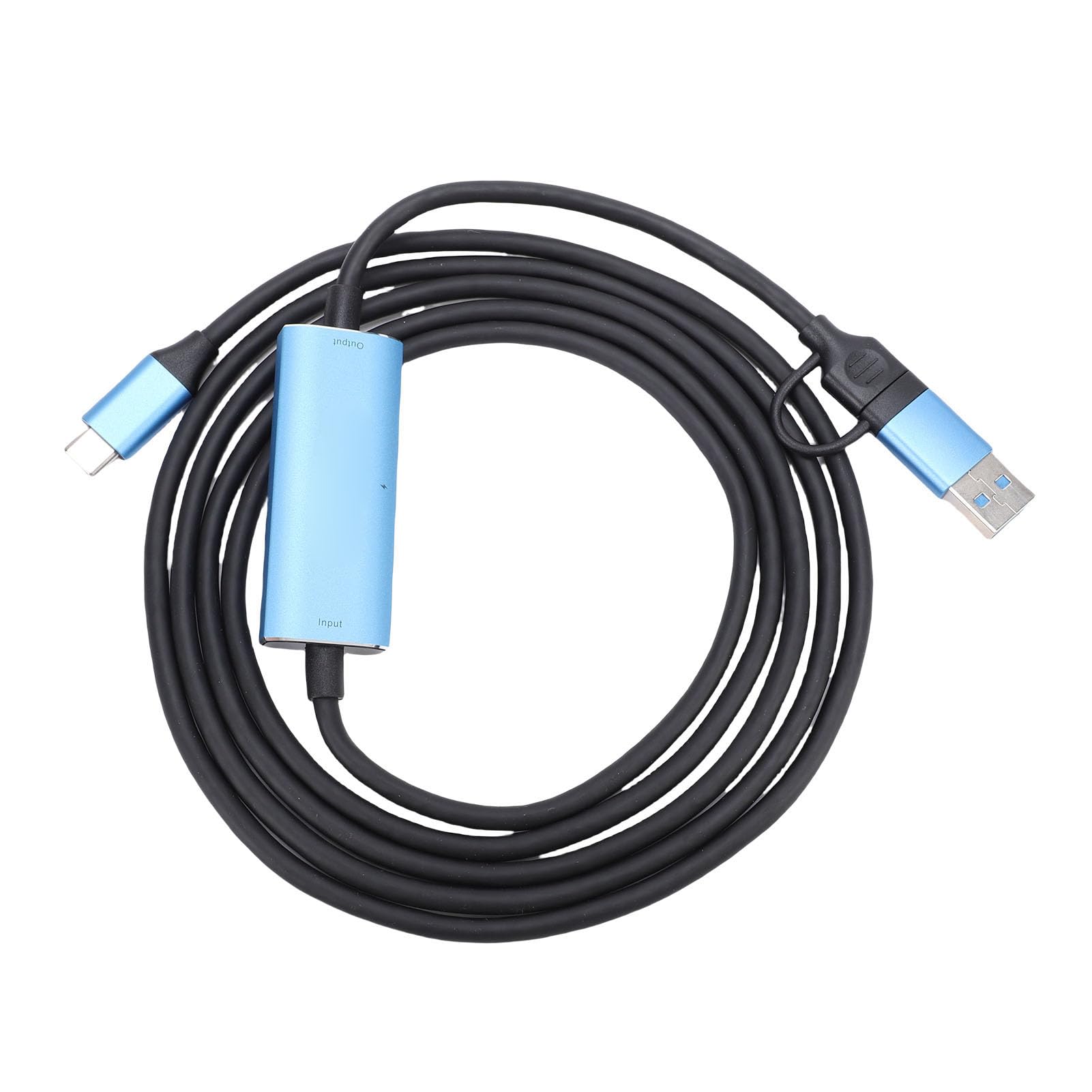 Fabater Tarjeta de Captura Tipo C 1080P 60FPS para Juegos de Grabación en Streaming, Salida Ultra HD para Switch 2 PC VR, Aleación de Aluminio