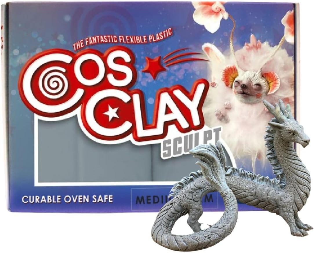 Sculpt - Medium Firm Gray - Flexible Polymer Clay (1lb)